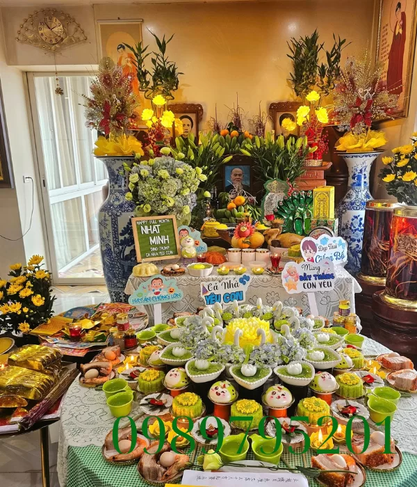 lễ đầy th&aacute;ng th&ocirc;i n&ocirc;i 