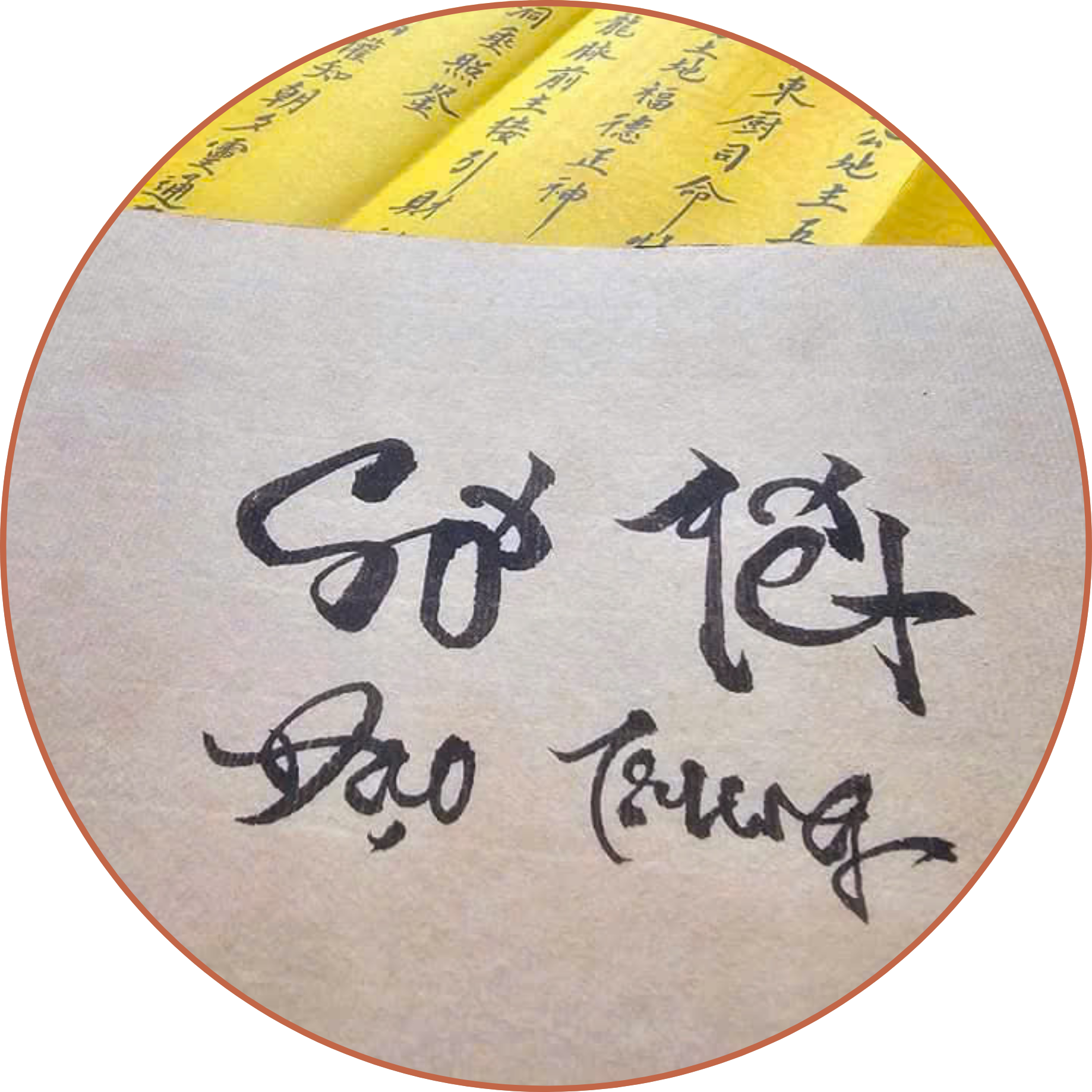 Viết Sớ Chữ Nho