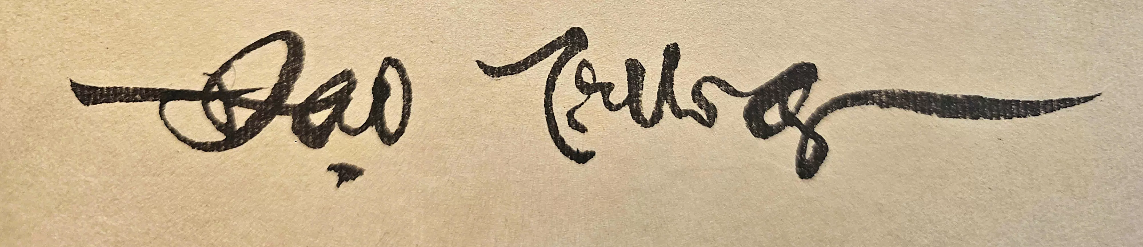 VIẾT SỚ CHỮ NHO ĐẠO TRUNG